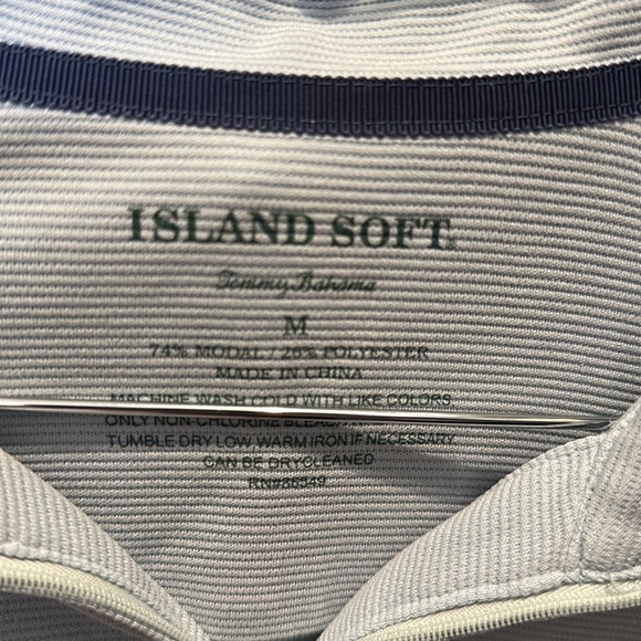 Tommy Bahama island soft polo M - Picture 3 of 6